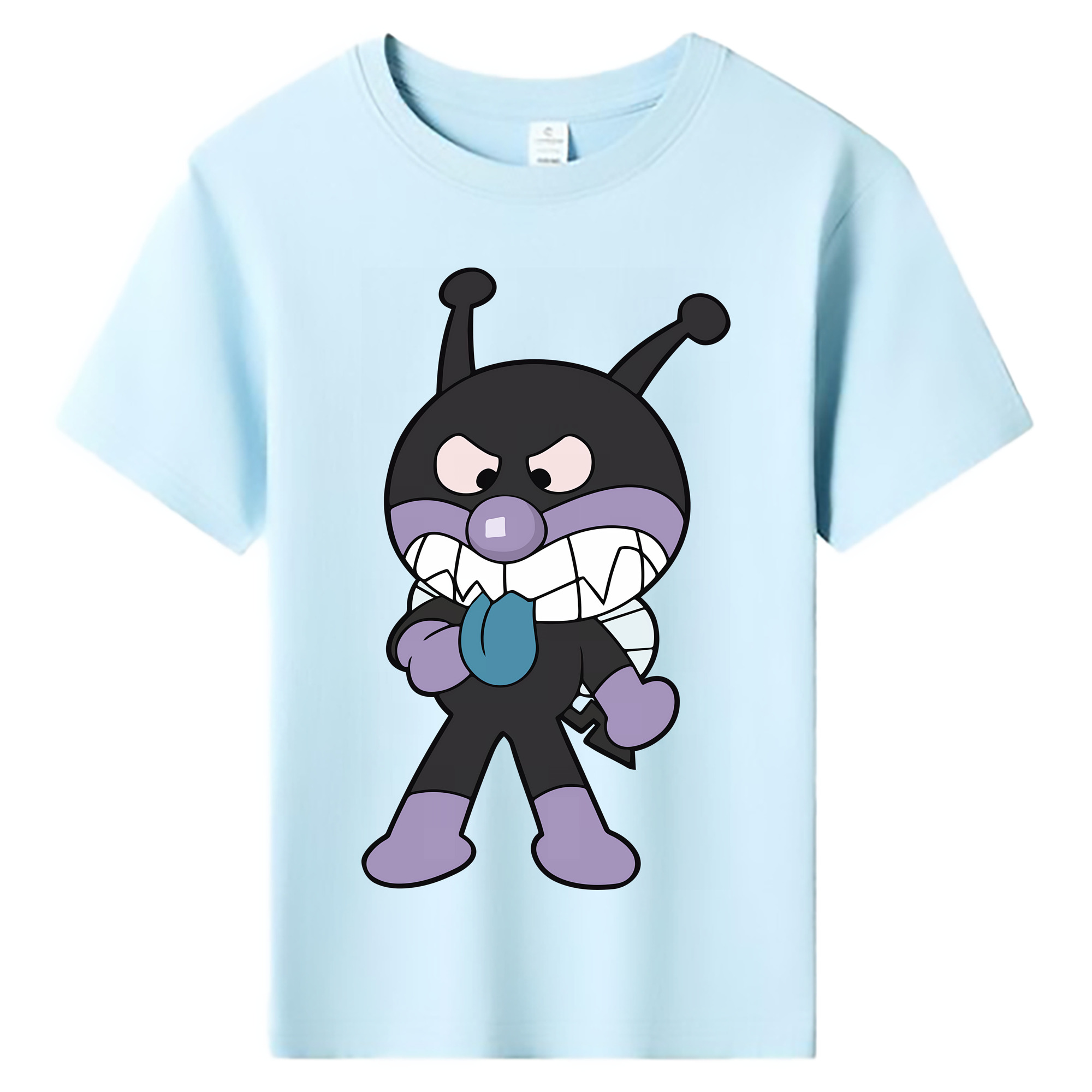 （画像用） アンパンマン Anpanman 綿100％キッズTシャツ（フロントプリント）